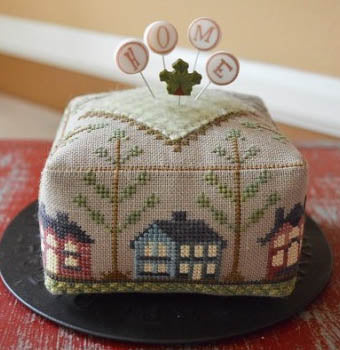 Block Party Home- Cross Stitch Pattern by Hands on Design