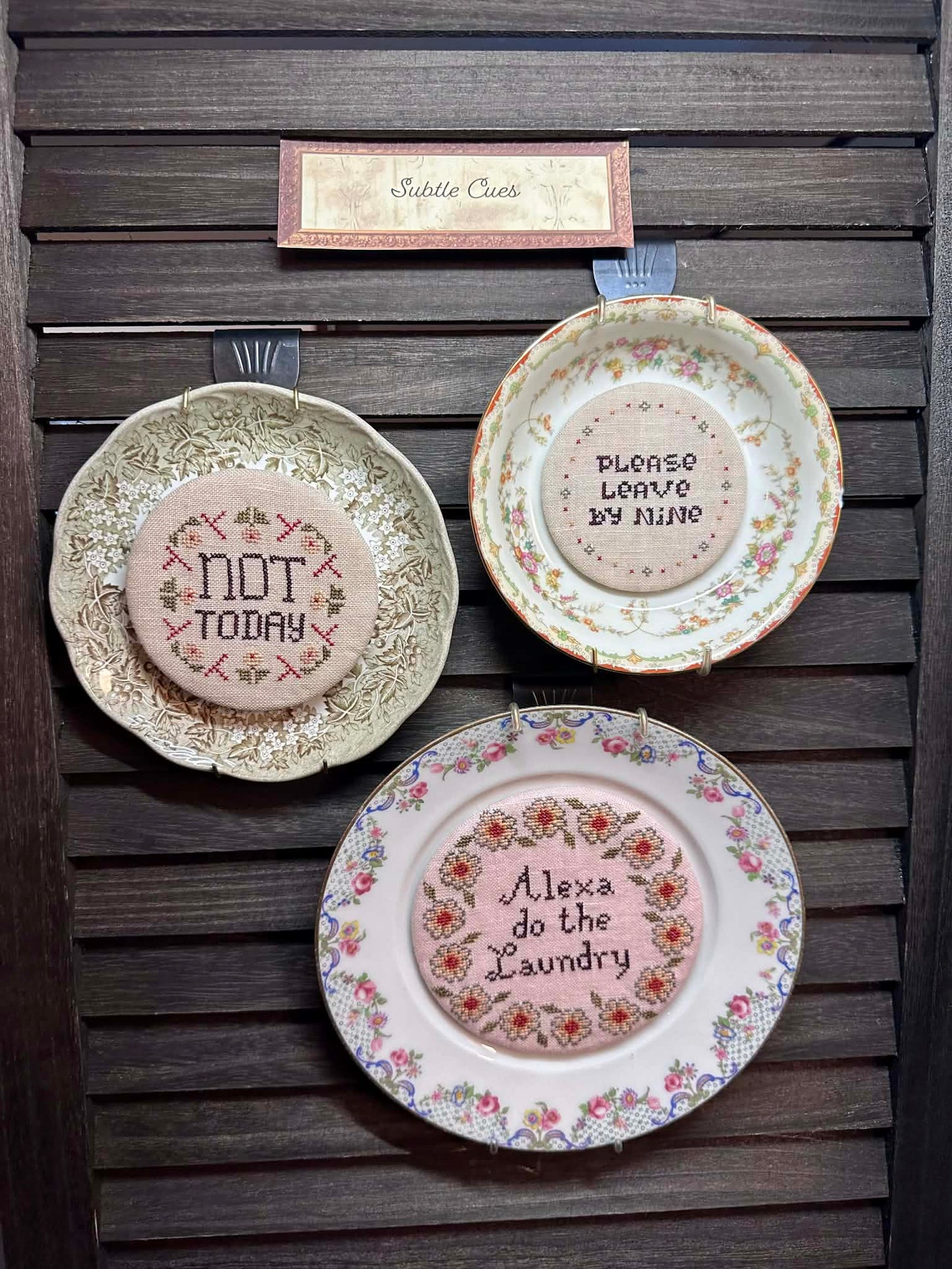 Subtle Cues - Cross Stitch Pattern by Heartstring Samplery