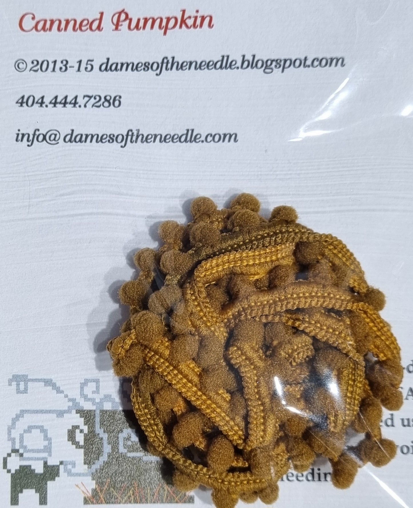 Dames of the Needle Pom Pom Trim