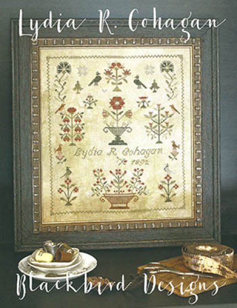 Lydia R Cohagan - Cross Stitch Pattern by Blackbird Designs