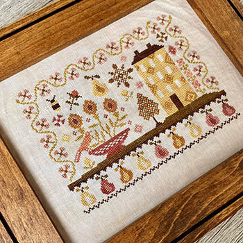 House on Pear Hill - Cross Stitch Pattern by Blueberry Ridge
