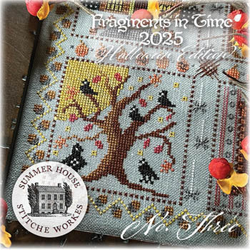 Fragments in Time 2025 - Cross Stitch Pattern by Summer House Sticheworkes