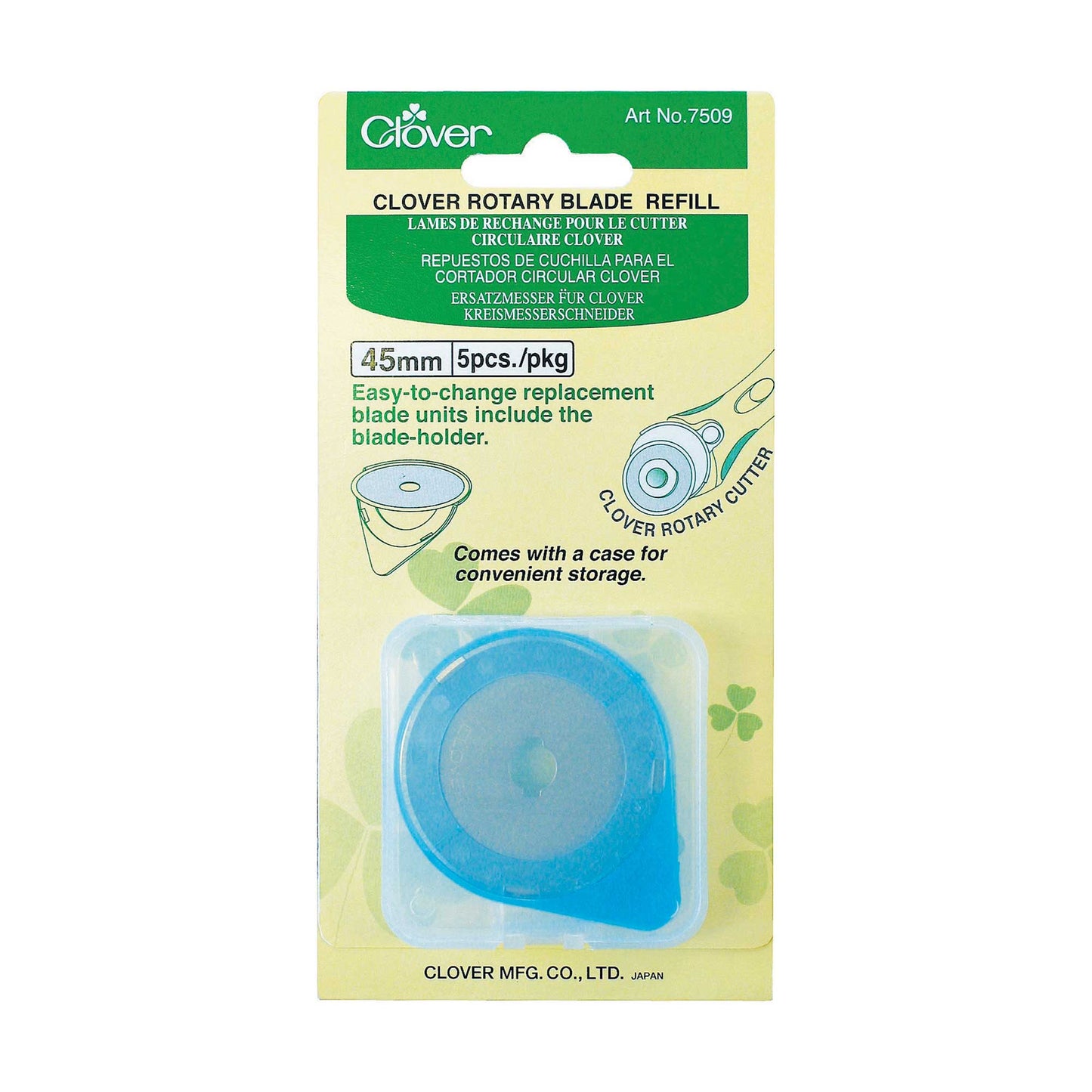 Clover Rotary Blade Refills Pk 5
