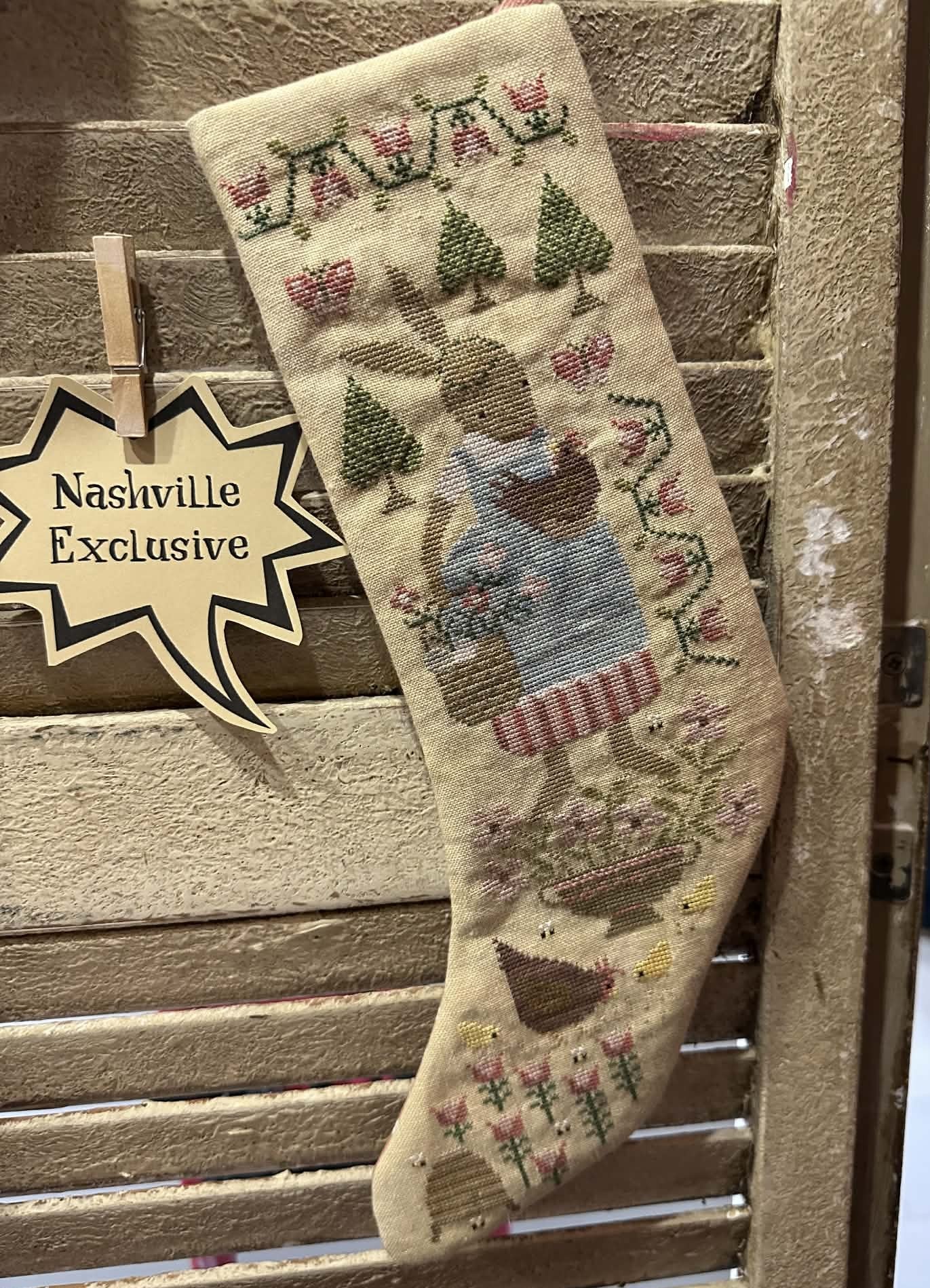 Lily's Chickens - Cross Stitch Pattern by Teresa Kogut PREORDER