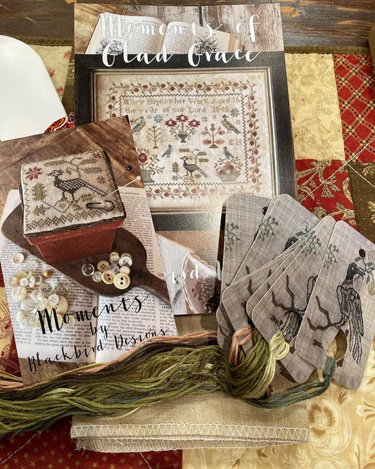 Moments of Glad Grace - Cross Stitch Chart by Blackbird Designs