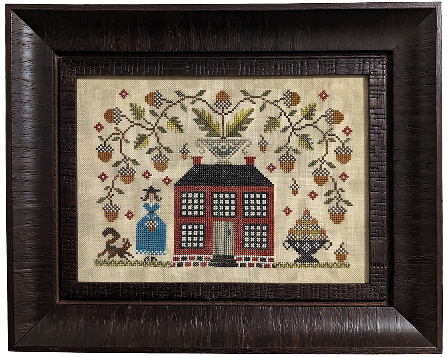 A Gathering Of Acorns - Cross Stitch Pattern by Fox & Rabbit Designs