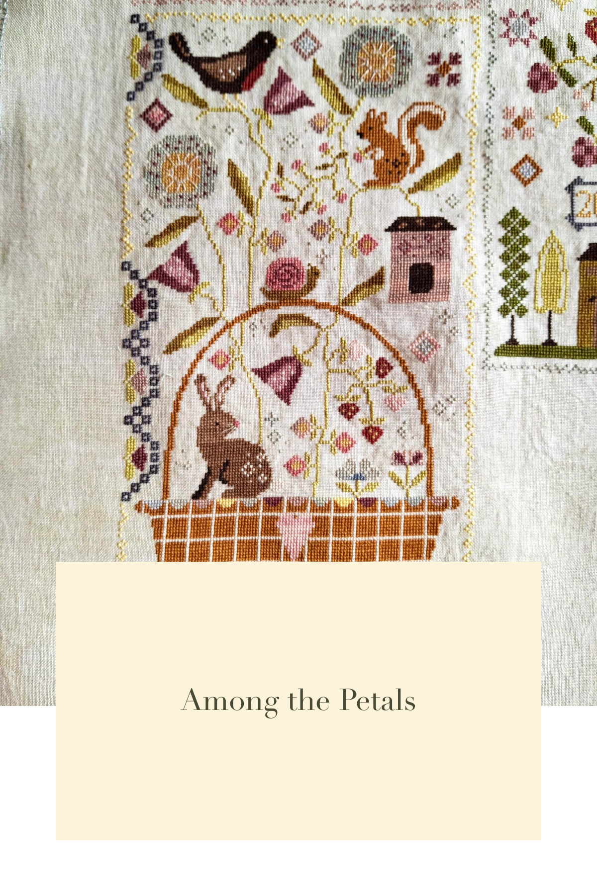 Among the Petals - Cross Stitch Pattern by Blueberry Ridge