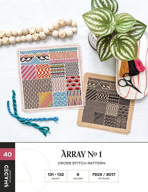 Array No. 1 - Cross Stitch Pattern by Shaded Stitchery