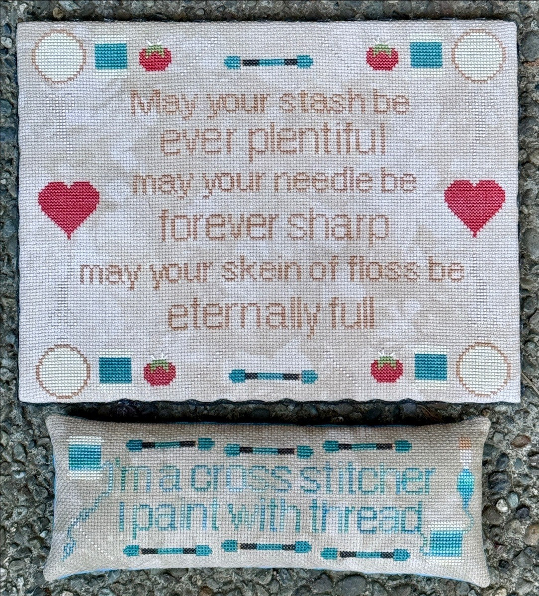 A Stitcher's Blessing - Cross Stitch Pattern by Sambrie Stitches