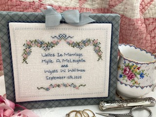 A Wedding Announcement - Cross Stitch Pattern by JBW Designs PREORDER