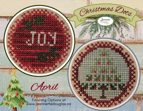 Christmas Dot Series - Cross Stitch Patterns by Jeannette Douglas