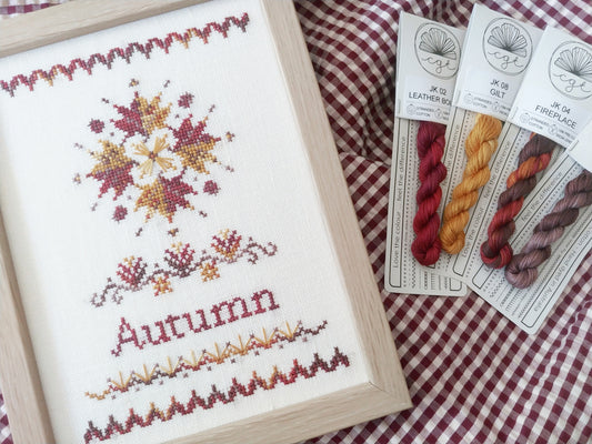 A Stitch for All Seasons Series - Cross Stitch Patterns by Mojo Stitches