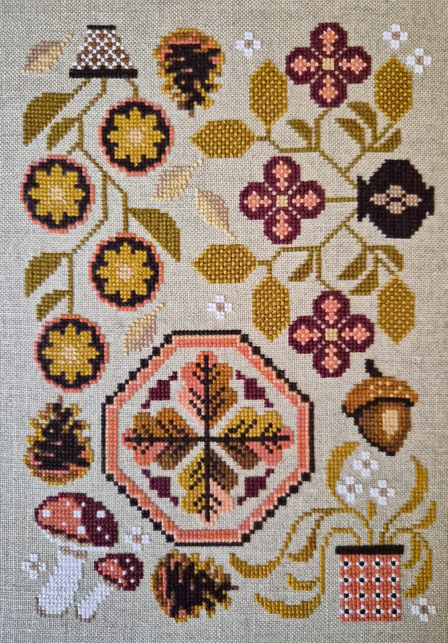 Autumn Feels - Cross Stitch Pattern by The Artsy Housewife PREORDER
