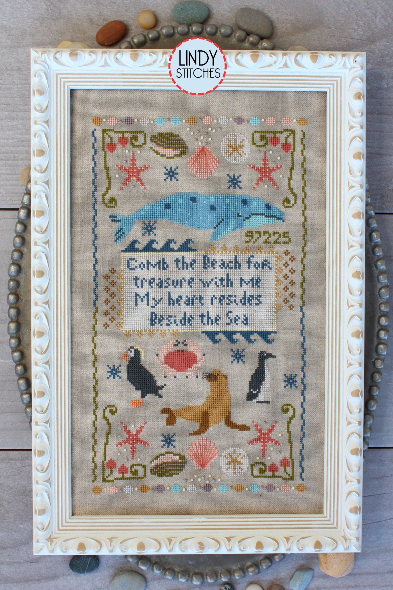 Beach Comber - Cross Stitch Chart by Lindy Stitches