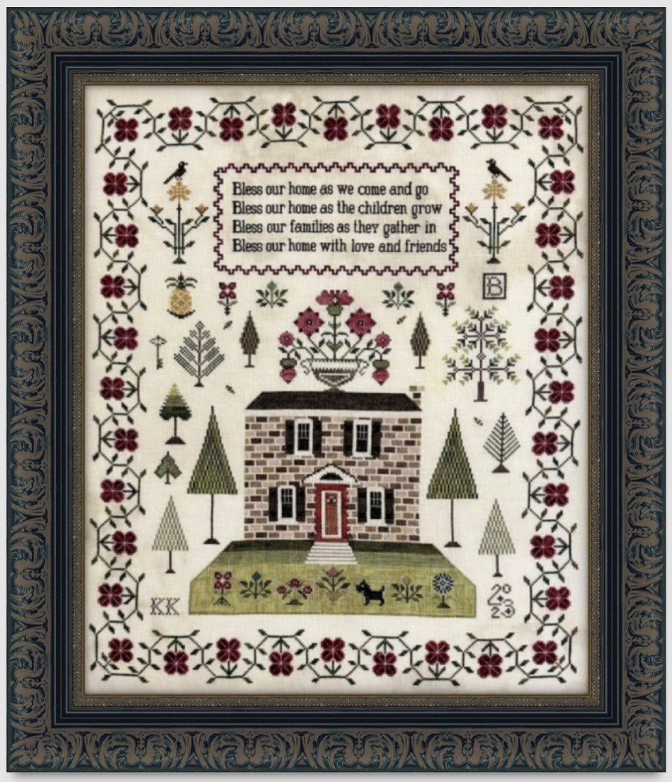Brenda's Sampler - Cross Stitch Pattern by Fox & Rabbit Designs