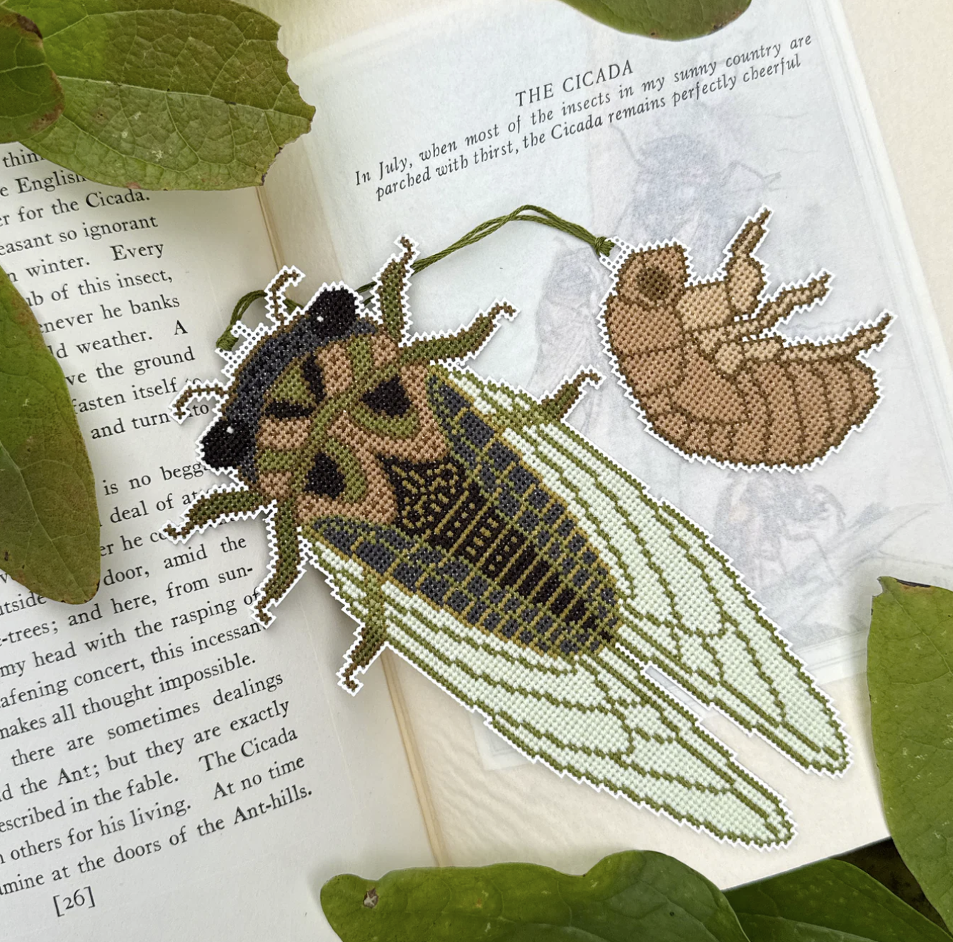 Cicada Season - Cross Stitch Pattern by Boomerang Stitches