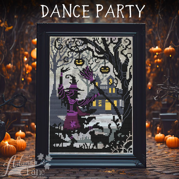 Dance Party - Cross Stitch Patterns by Autumn Lane Stitchery PREORDER