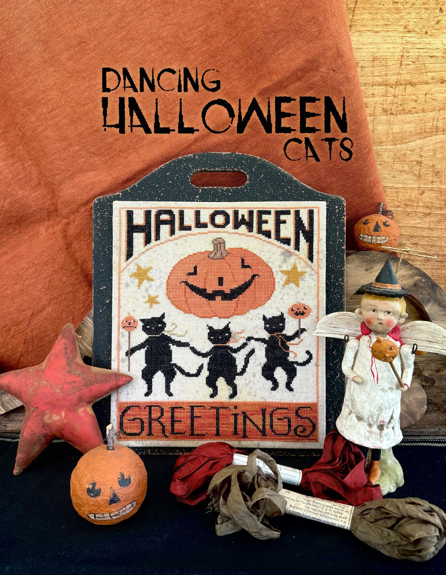 Hello Midnight Book - Cross Stitch Pattern by Teresa Kogut