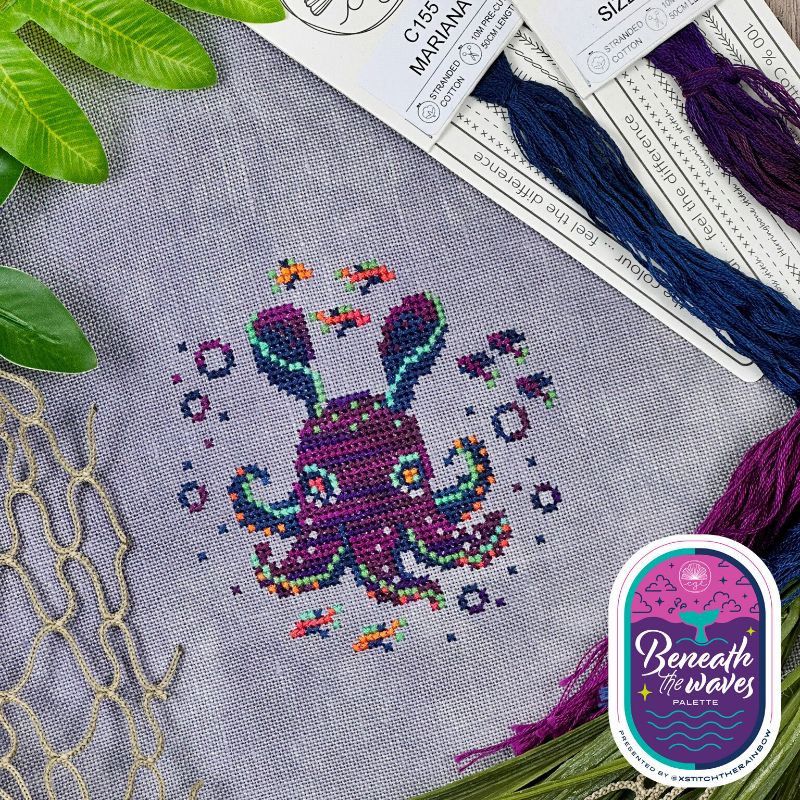 Deep Sea Dumbo - Cross Stitch Pattern by The Stitch Crypt PREORDER