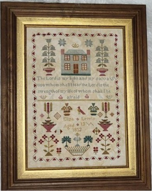 Eliza Lewis 1852 - Cross Stitch Pattern by The Spanish Stitcher PREORDER