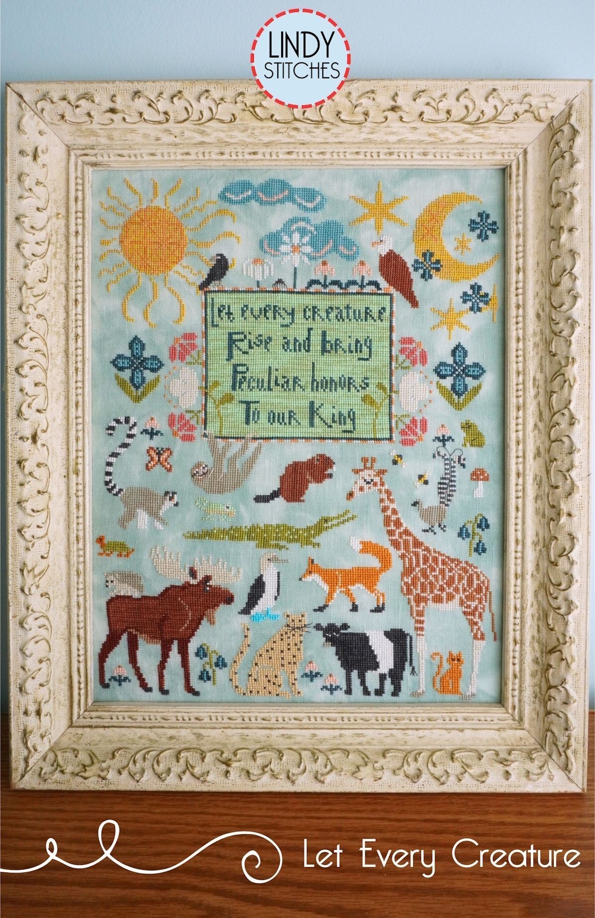 Let Every Creature - Cross Stitch Chart by Lindy Stitches