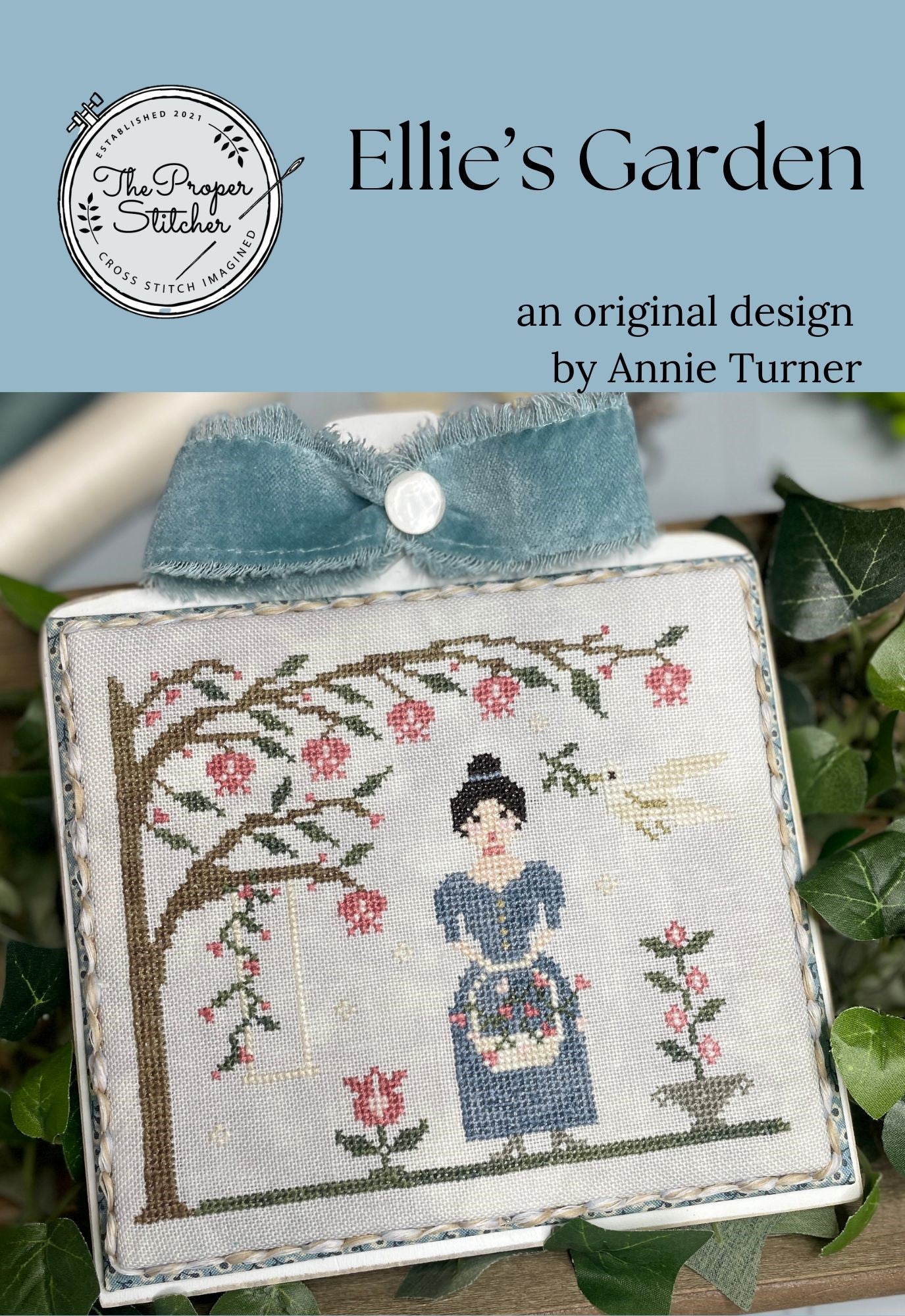 Ellie’s Garden - Cross Stitch Pattern by The Proper Stitcher