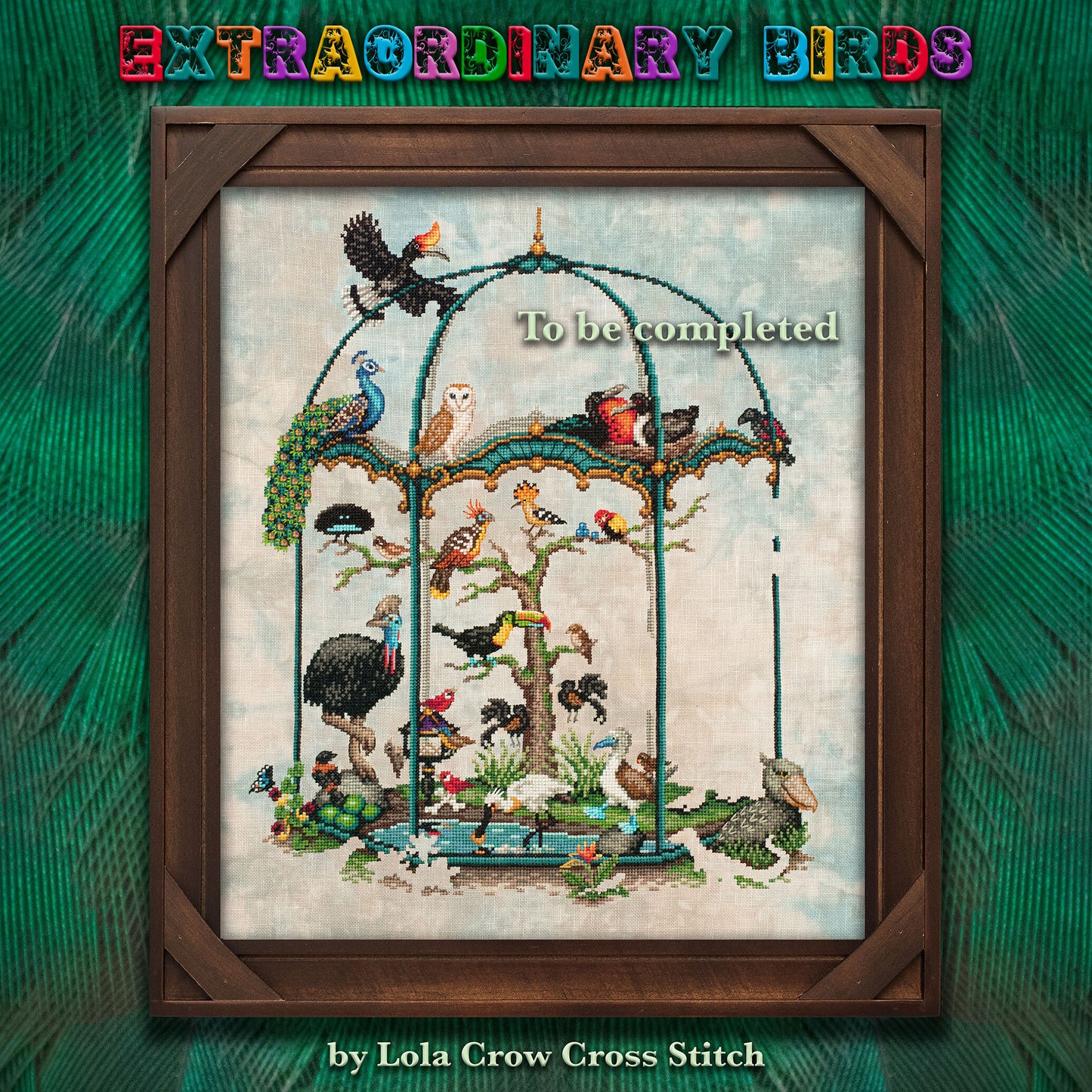 Extraordinary Birds - Cross Stitch pattern by Lola Crow