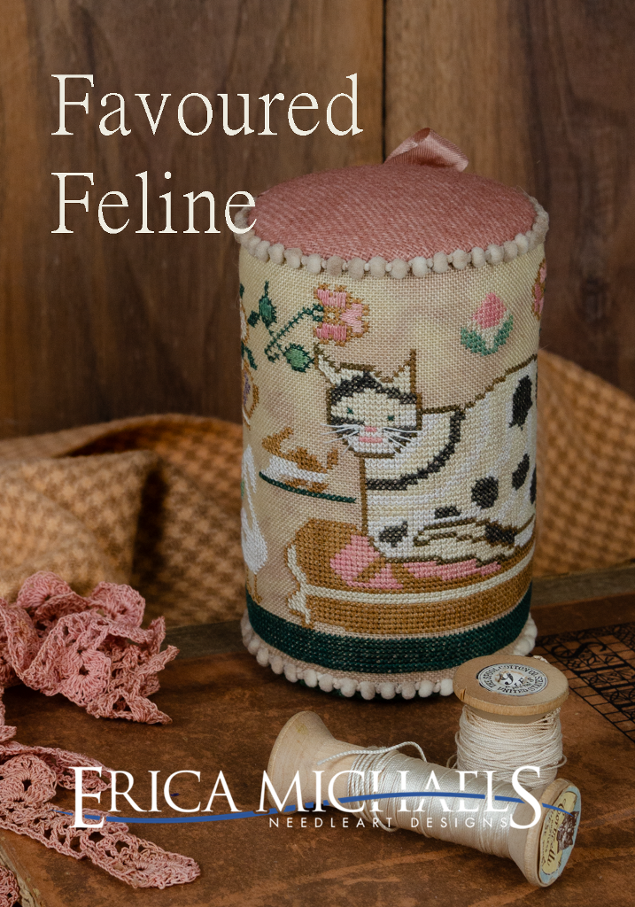Favoured Feline - Cross Stitch Chart by Erica Michaels