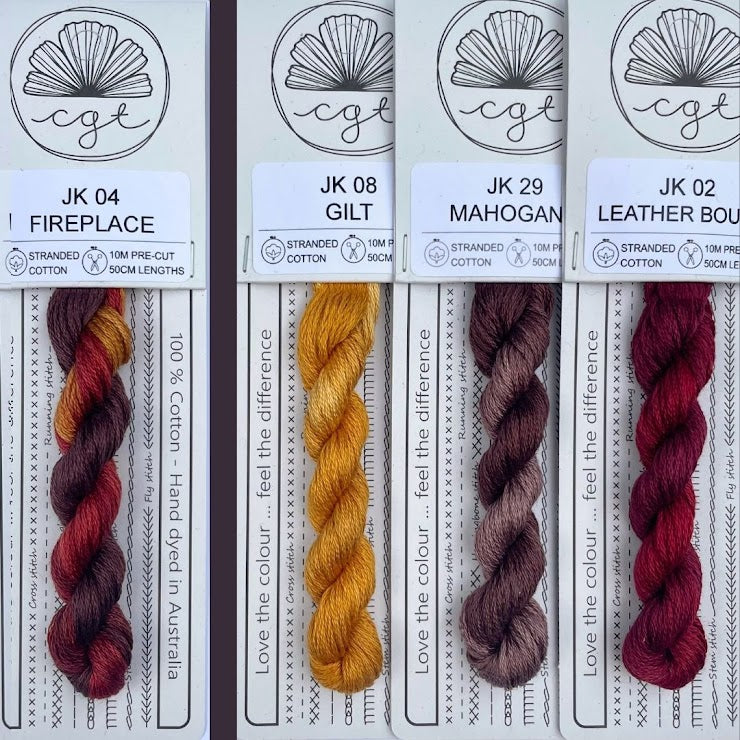 Stitchers Palettes - Cottage Garden Threads Pack - Fireplace