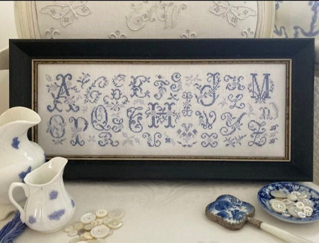 Fleur de Alphabets - Cross Stitch Chart by JBW DESIGNS