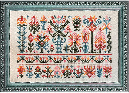 Forest of Zag - Cross Stitch Pattern by Ink Circles