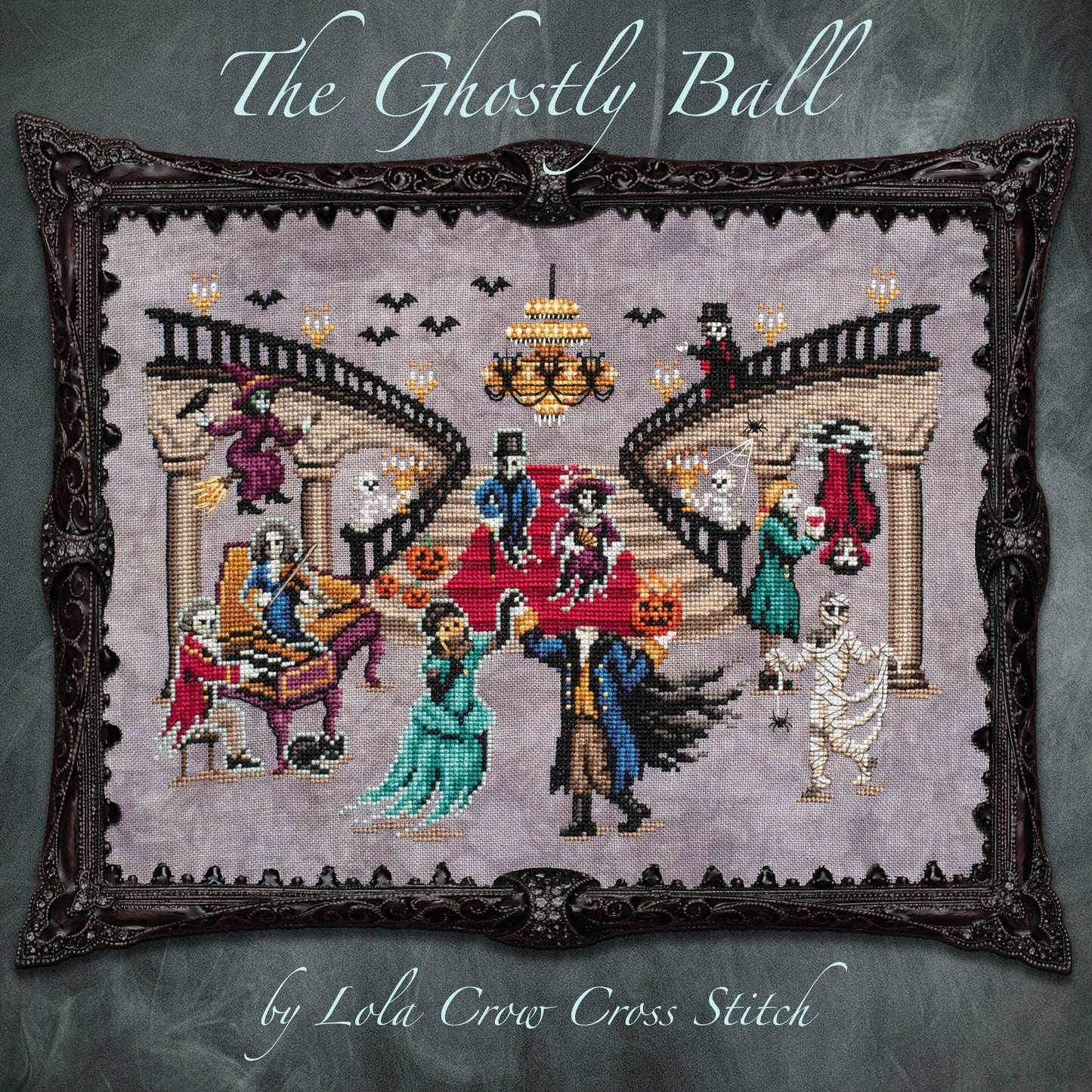 The Ghostly Ball - Cross Stitch Pattern by Lola Crow