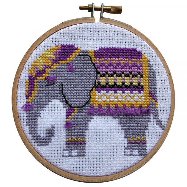 Mini Elephant Cross Stitch Kit