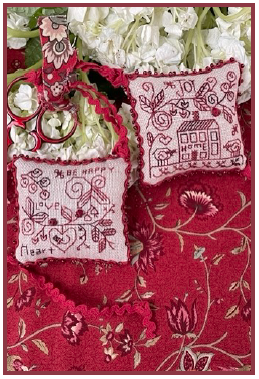 Heart and Home Fob - Cross Stitch Kit by Shepherd's Bush