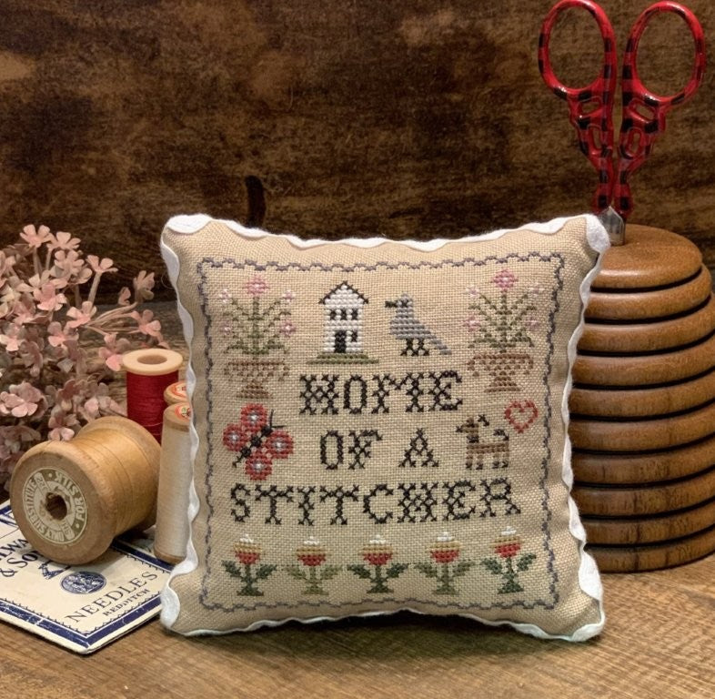 Home of a Stitcher - Cross Stitch Pattern by The Scarlett House PREORDER