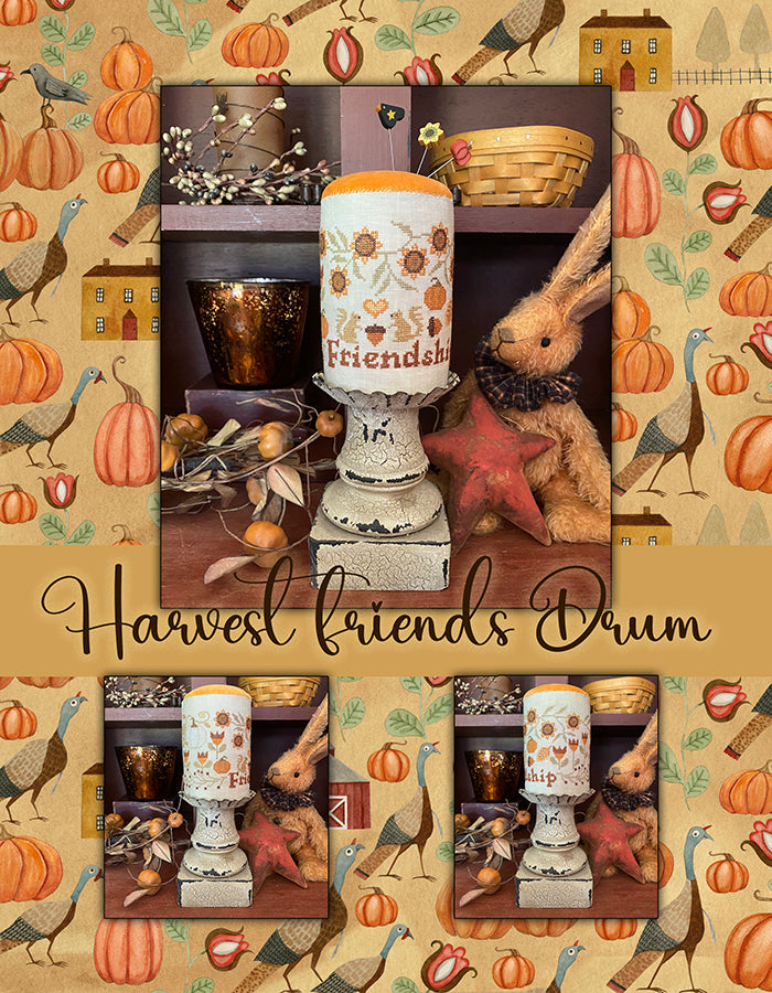 Harvest Friends Booklet - Cross Stitch Pattern by Teresa Kogut