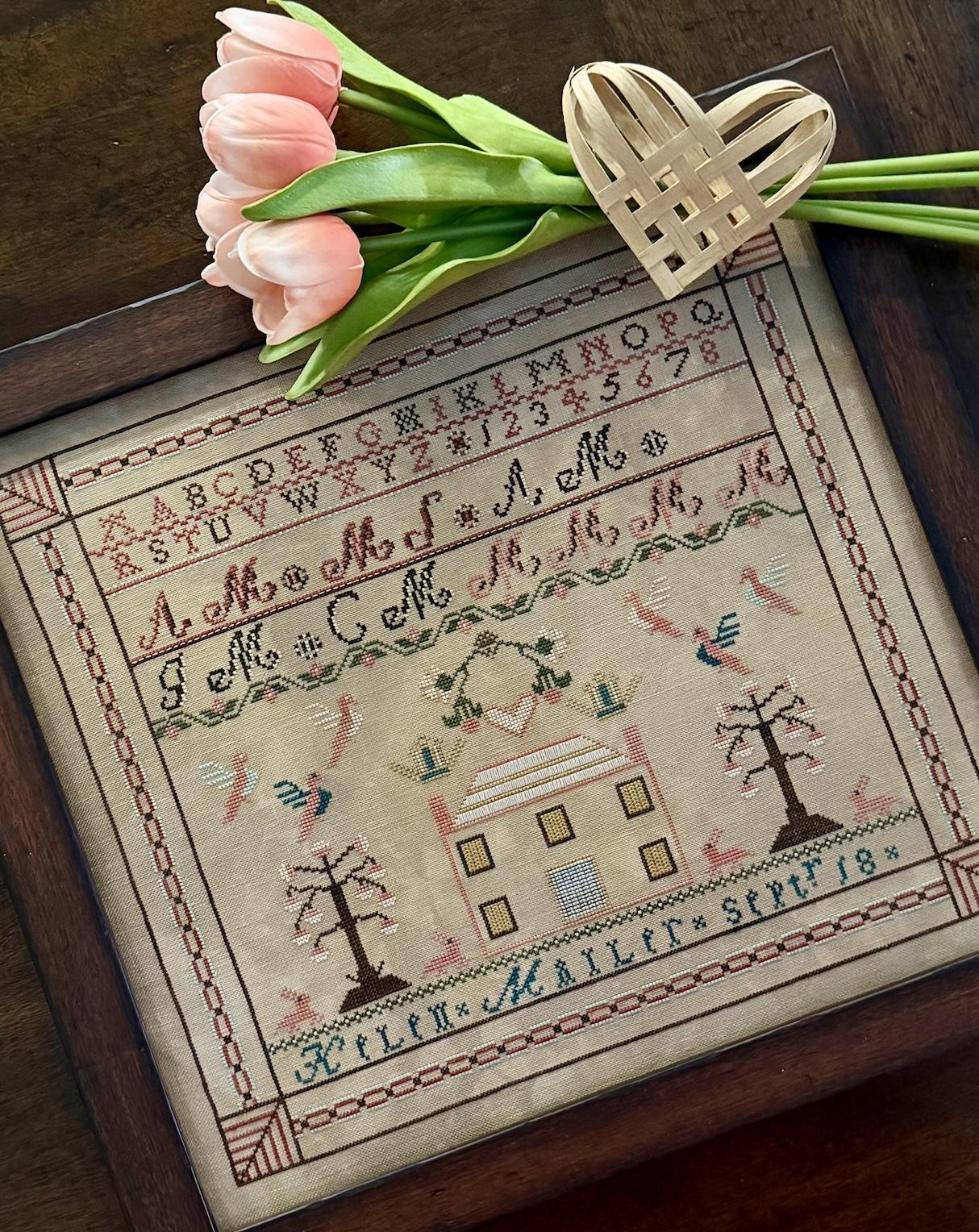 Helen Miller - Cross Stitch Pattern by Violets & Verses PREORDER