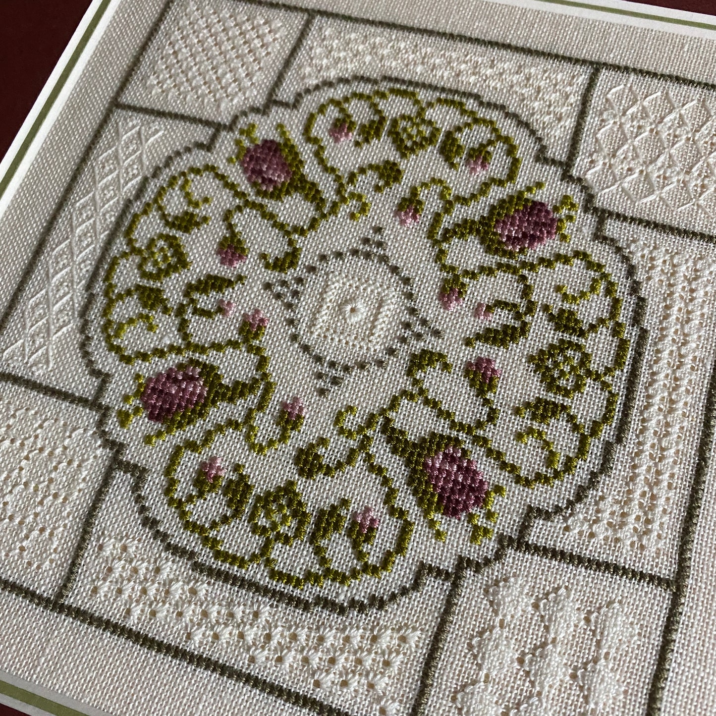 Lady Catherine - Cross Stitch/Pulled Thread Chart by Jean Farish PREORDER