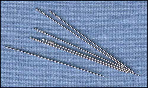 John James Short Beading Tapestry Point Needles - Size 10