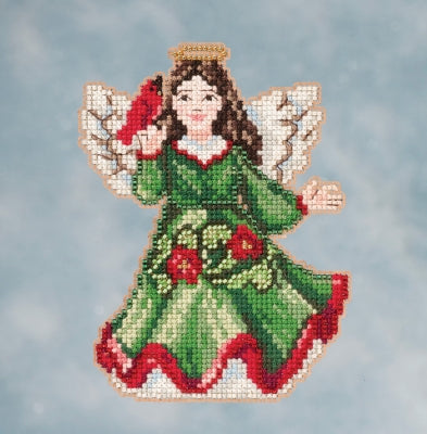 Angel with Cardinal - Mill Hill Kit