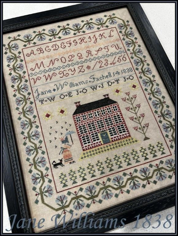 Jane Williams 1838 - Cross Stitch Pattern by The Scarlett House