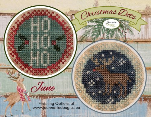 Christmas Dot Series - Cross Stitch Patterns by Jeannette Douglas