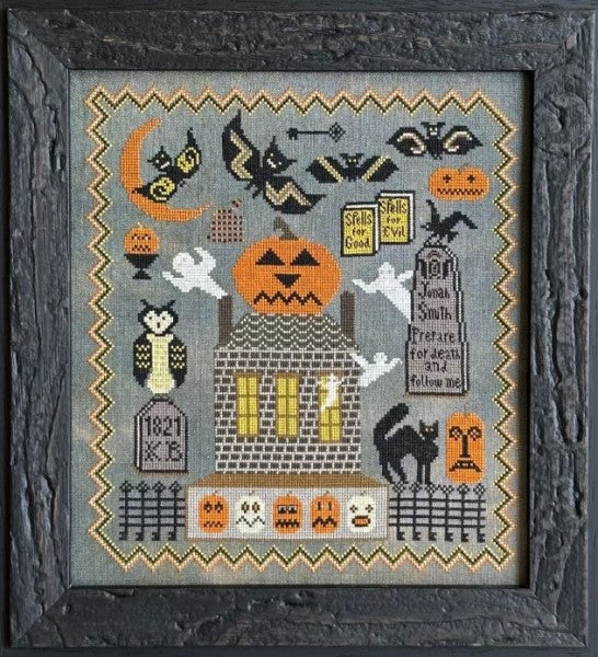 Haunted - Cross Stitch Pattern by Kathy Barrick
