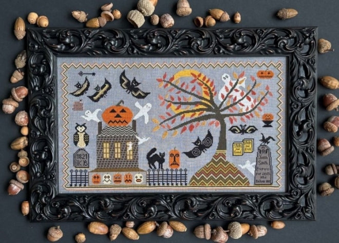 Haunted - Cross Stitch Pattern by Kathy Barrick