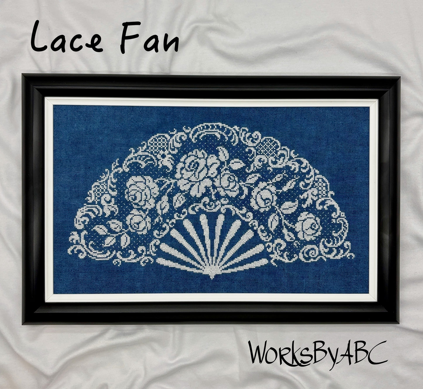 Lace Fan - Cross Stitch Pattern by Works by ABC