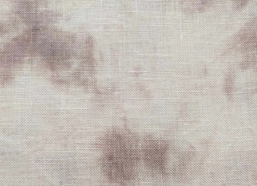 46 count Hand Dyed Linen - Lallybroch by Tabby Cat