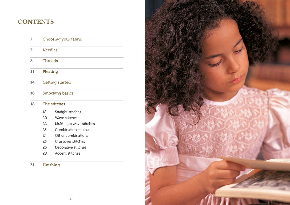 Learn to Smock booklet by Inspirations