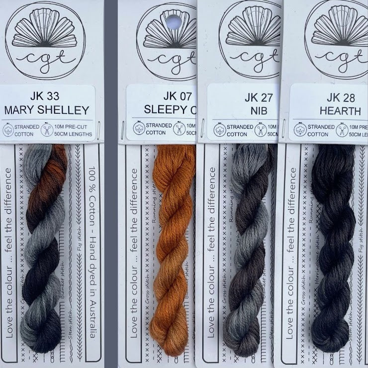Stitchers Palettes - Cottage Garden Threads Pack - Mary Shelley
