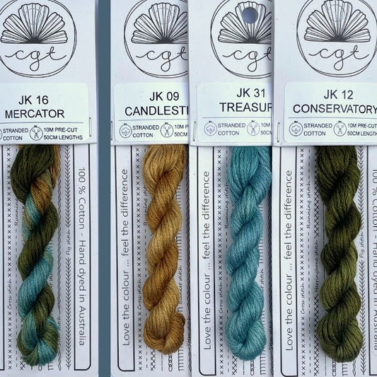 Stitchers Palettes - Cottage Garden Threads Pack - Mercator