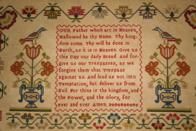 Maria Ewin - Reproduction Sampler Pattern by Hands Across the Sea Samplers